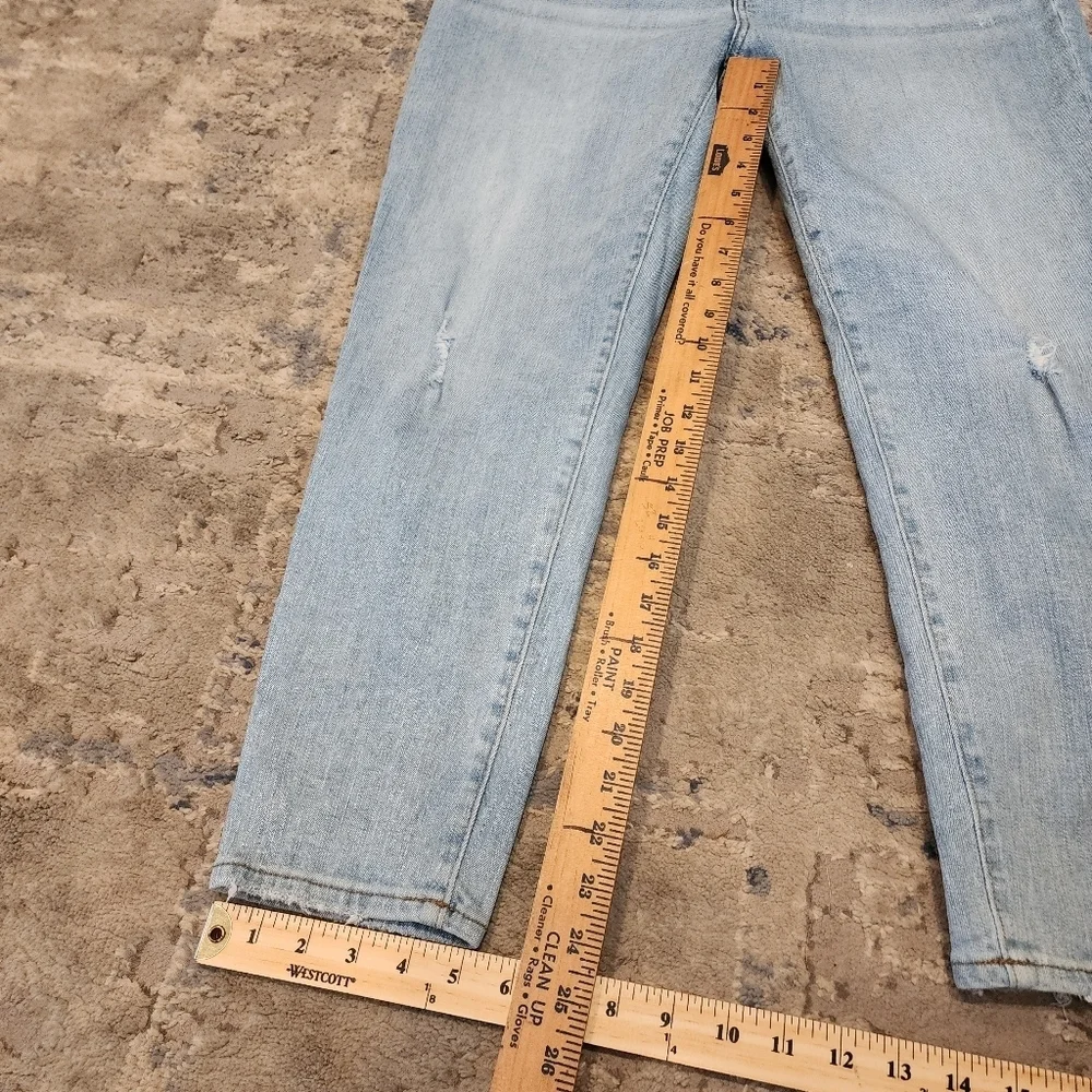 Madewell 9" high-Rise Skinny Crop Jeans in Asbury Wash: Button-Front Edition - Picture 10 of 15